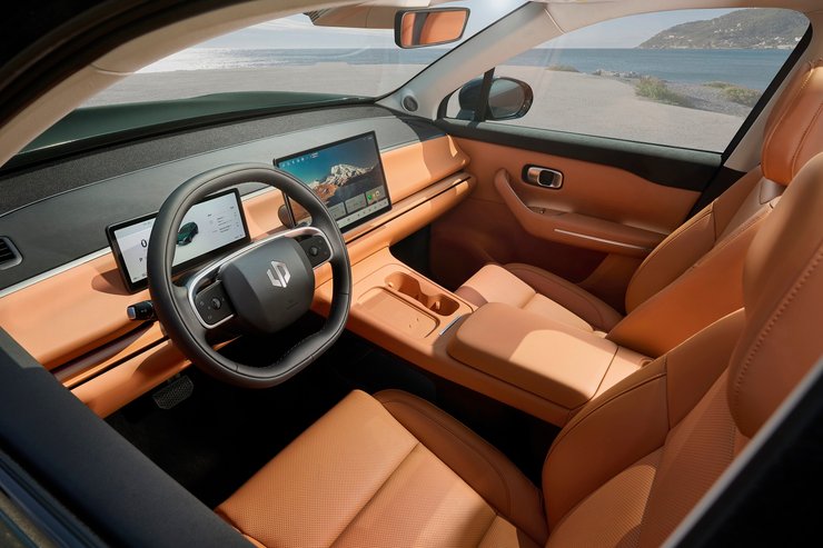 салон Leapmotor C10, Новый Leapmotor C10, электромобиль Leapmotor, кроссовер Leapmotor, электромобиль Leapmotor