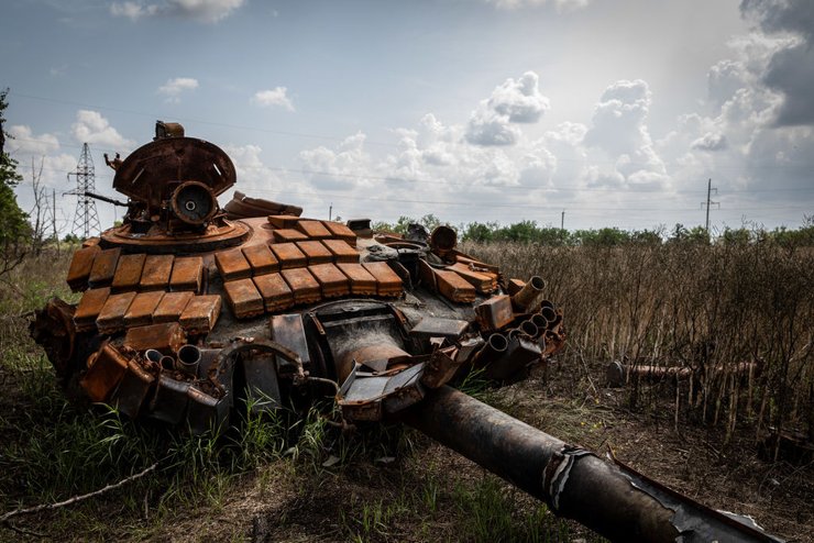 російський танк