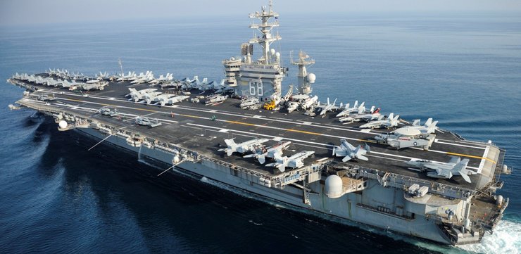 USS Nimitz, авианосец
