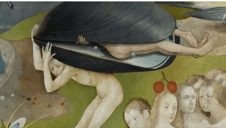 Сад земных  наслаждений, Иероним Босх, картины Босха, что зашифровано в картине, картина со смыслом, тайный смысл, анализ картины, шедевры мирового искусства, история искусства, разбор картины