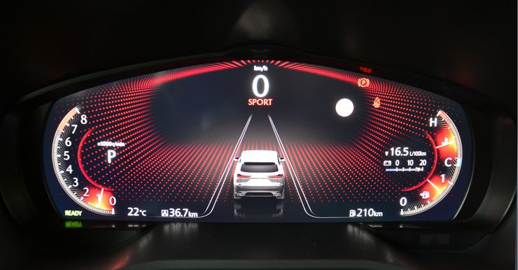 дисплей Mazda CX-60, Mazda CX-60, кроссовер Mazda, Mazda CX-60 в Украине, Mazda CX-60 2023