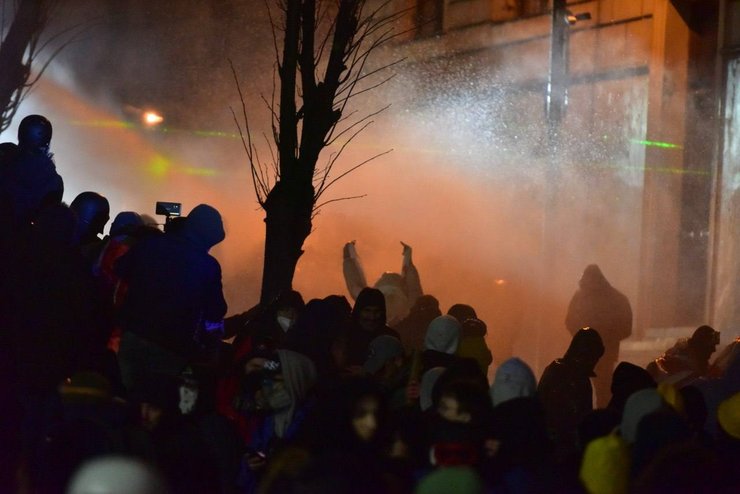Протесты в Грузии, акции протеста в Грузии, активисты в Тбилиси