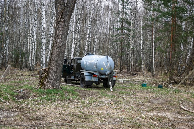 ВС РФ в "Рыжем лесу"