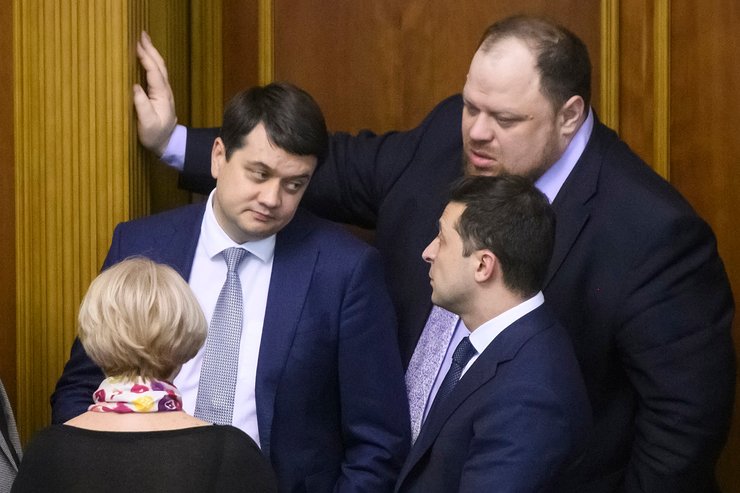 Дмитрий Разумков, команда Зеленского, Верховная Рада