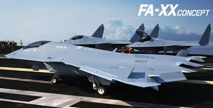 истребитель F/A-XX