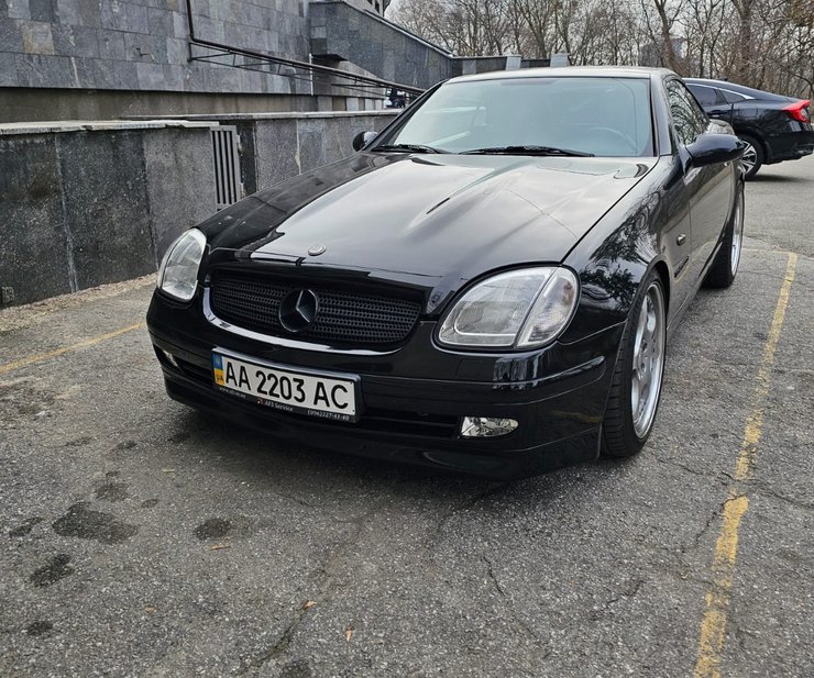 Mercedes-Benz SLK, Mercedes SLK Brabus, Mercedes SLK, спорткар Mercedes SLK