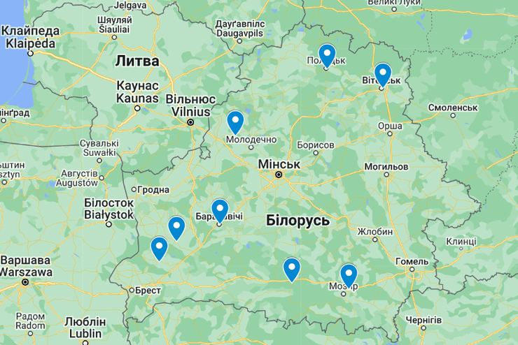 хранилища ядерного оружия, Беларусь