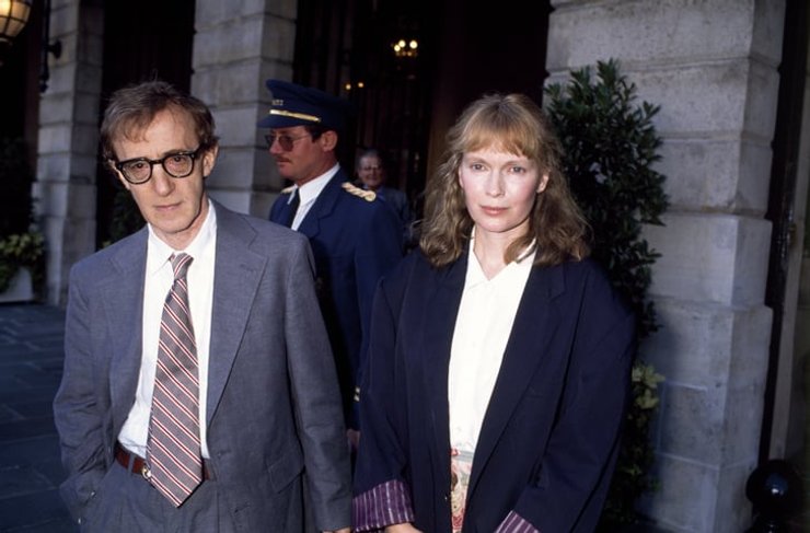 Вуди Аллен и Мия Фэрроу