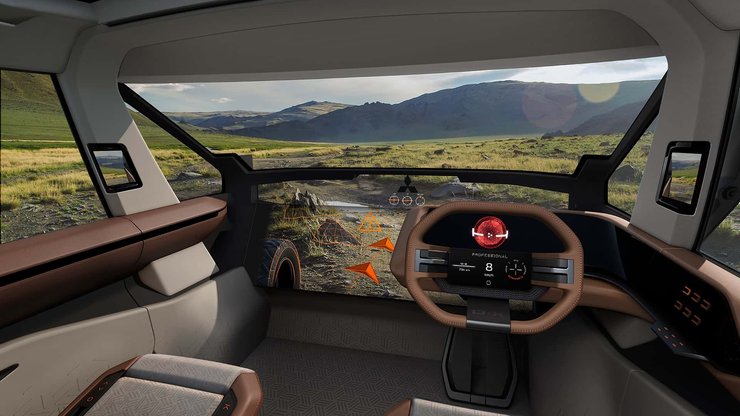 салон Mitsubishi D:X, Mitsubishi Delica, новый Mitsubishi Delica, минивэн Mitsubishi