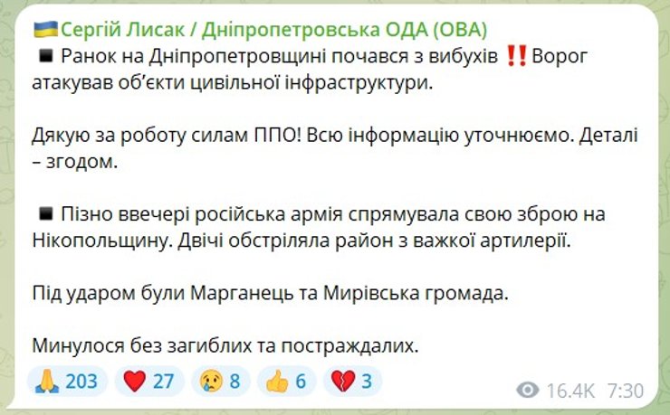 Публикация Лысака