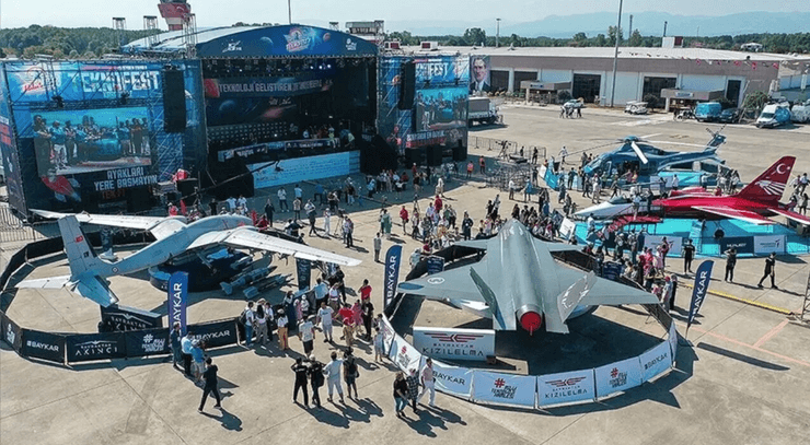 виставка teknofest, мілітаризм Туреччини