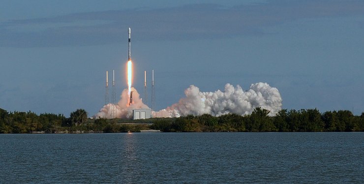 SpaceX, ракета SpaceX, освоение космоса, украинский спутник "Сич-2-30", мыс канаверал