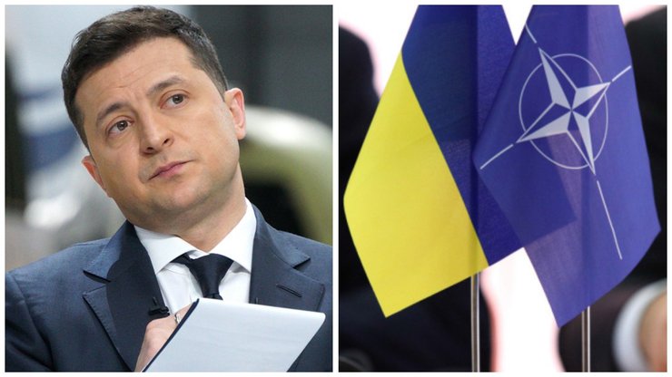 Владимир Зеленский, Украина и НАТО