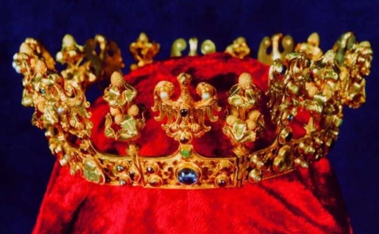 Клад Сьроды, корона, клад, сокровища, тайные клады, кладоискатели, расхитители гробниц