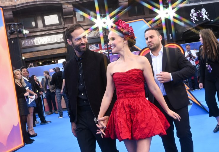 Натали Портман и Бенджамин Мильпье