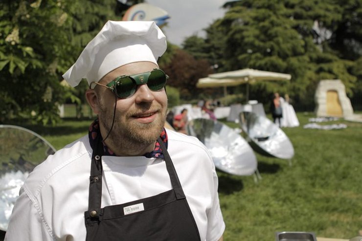 Solar Kitchen, сонячна кухня, сонячні дзеркала, готувати на сонці, Лісабон