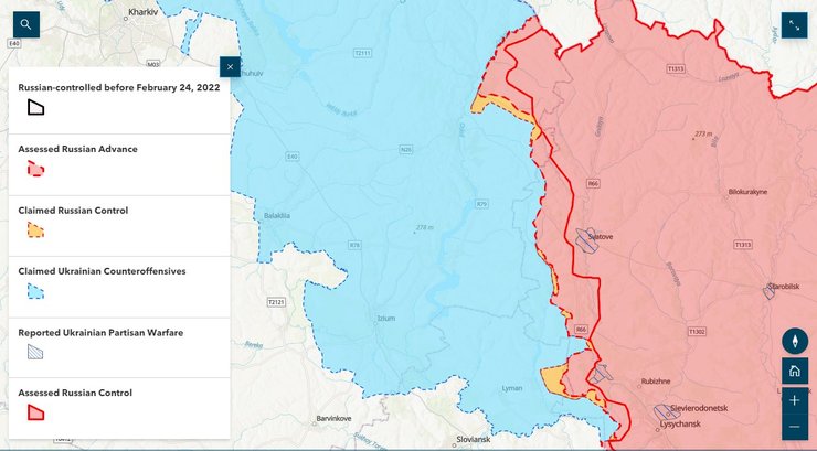 наступление вс рф
