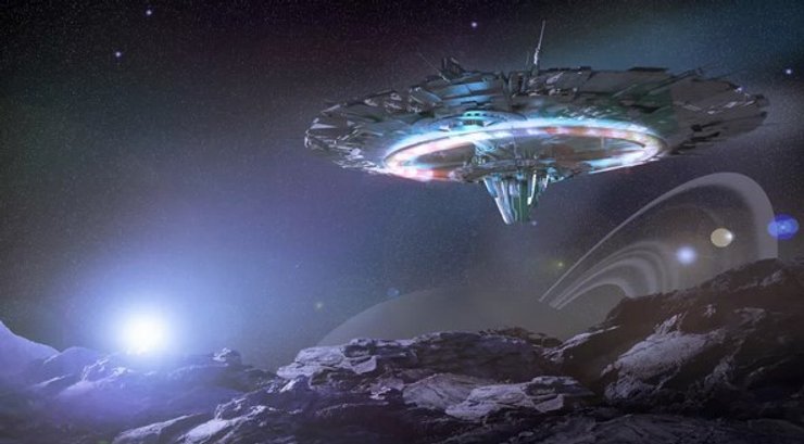 інопланетний космічний корабель