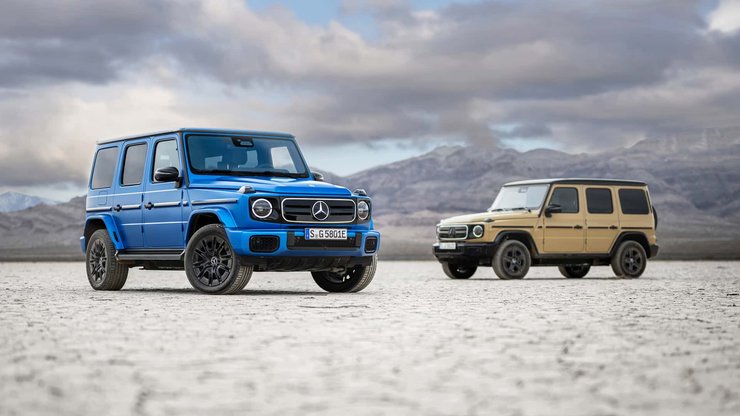 Mercedes G580 EQ, электрический гелендваген, Mercedes G580, электромобиль Гелендваген, электрический Гелендваген