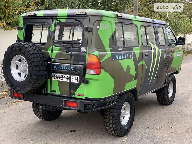 УАЗ-452 Буханка, УАЗ Буханка, тюнинг УАЗ, Mitsubishi Pajero Sport, Mitsubishi Pajero