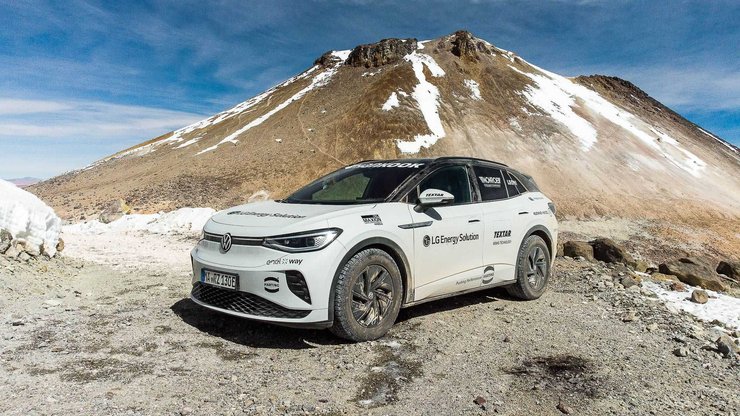 Volkswagen ID.4 GTX, новий Volkswagen ID.4, електромобіль Volkswagen ID.4 GTX, світовий рекорд, книга рекордів Гіннеса