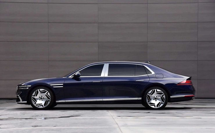 Genesis G90 2022, Genesis G90, новый Genesis G90