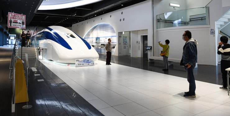 Япония, поезд, железная дорога, технологии, маглев