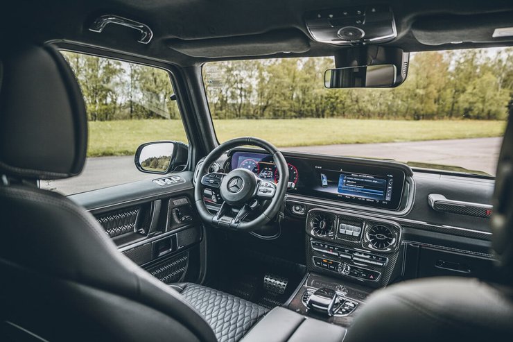салон Гелендвагена Брабус, Brabus 900 Rocket, Mercedes Brabus 900, тюнинг Гелендвагена, Mercedes G-Class, тюнинг Гелендвагена