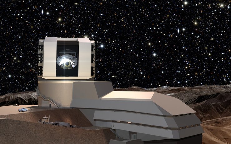 обсерваторія, Віра Рубін, космос, дослідження космосу, темна матерія, темна енергія, карта Чумацького шляху