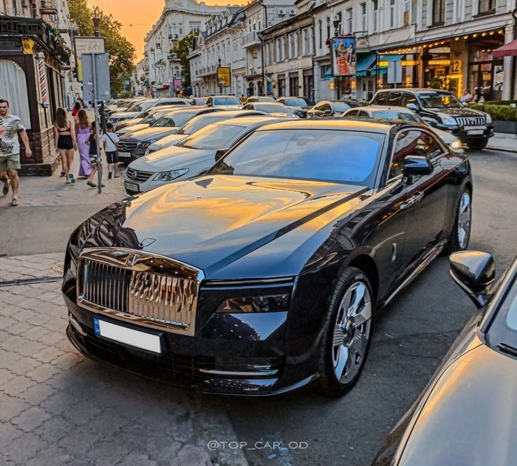 Rolls-Royce Spectre, элитные авто, дорогие авто