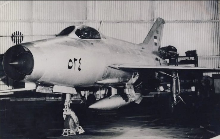 літак МіГ-21, який викрали агенти Моссаду