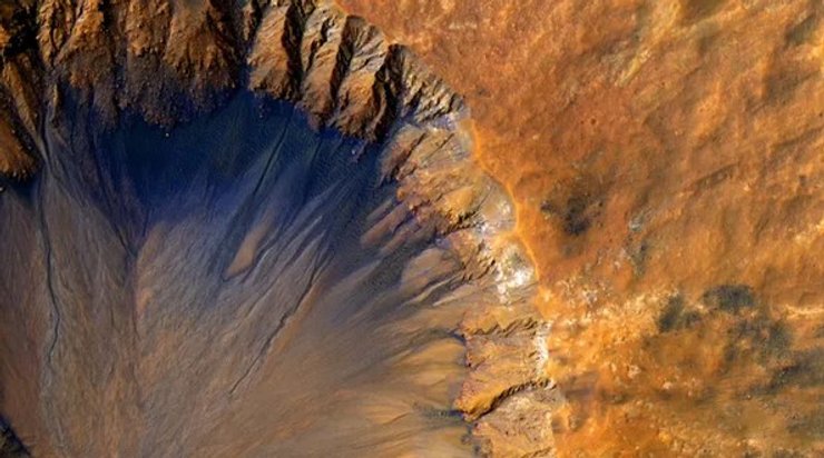 кратер Марс