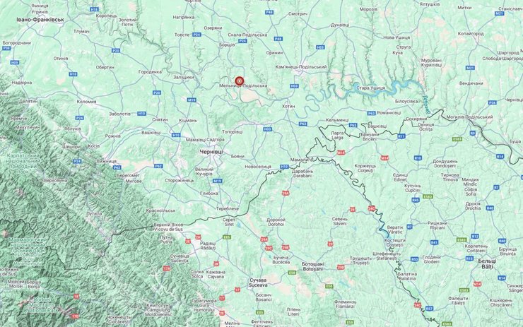 В Україні стався землектрус - карта