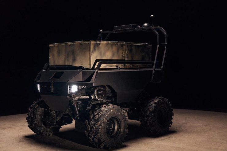 Наземный роботизированный комплекс VARKHAN