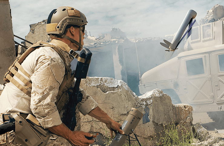 Запуск безпілотника Switchblade-300