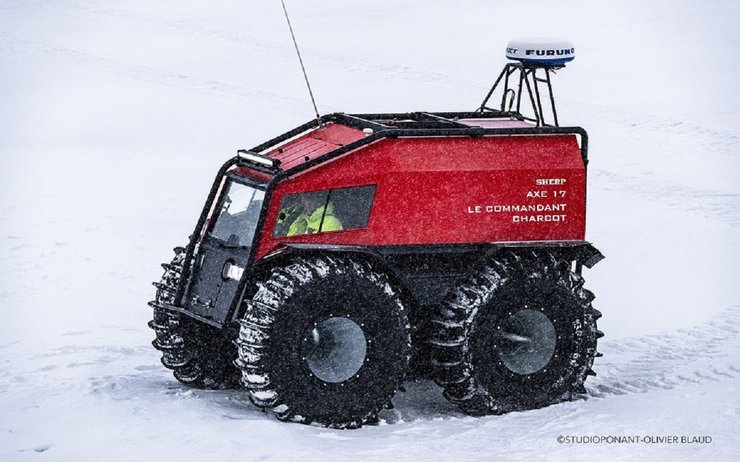 Вездеход Sherp, украинские вездеходы, Sherp , украинский вездеход