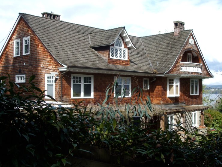 дом Курта Кобейна, растения