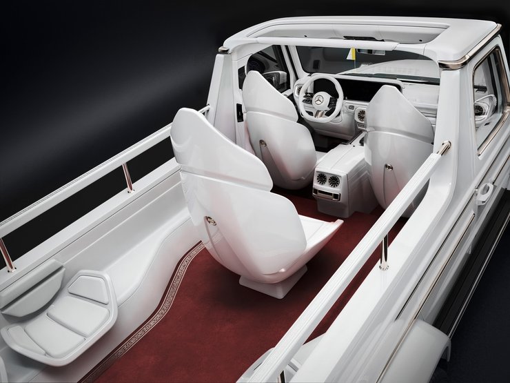папамобіль мерседес, Mercedes G-Class, тюнінг Геледвагена, папамобіль Mercedes