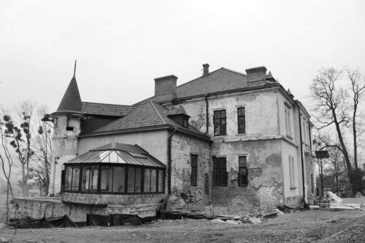 Имение, дворец Яблоновских-Бруницких, реставрация, Львов, семьи львовян