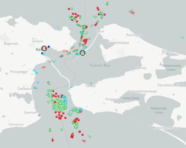 судоходство в Керченском проливе