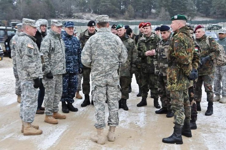 зсу, навчання нато