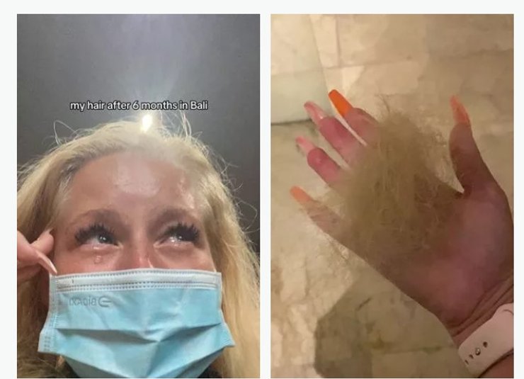 Девушка, волосы, фото