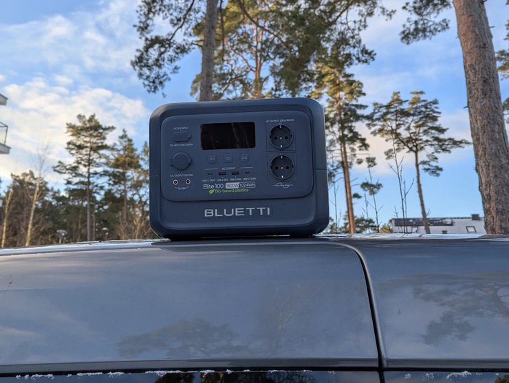 Зарядная станция Bluetti Elite 100 V2 Bio-based Edition