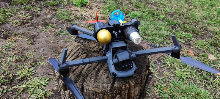 Mavic 3, система сброса