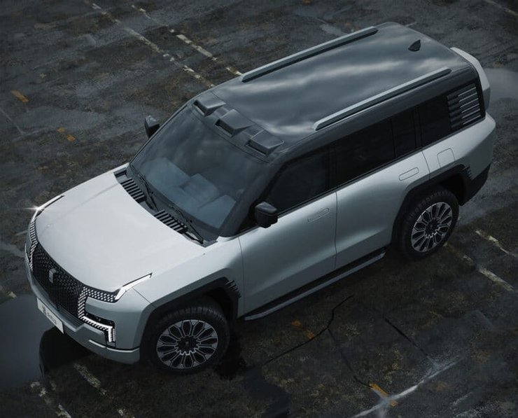 внедорожник BYD, новый BYD, BYD Yangwang R1, электромобиль BYD, гибрид BYD, китайский внедорожник