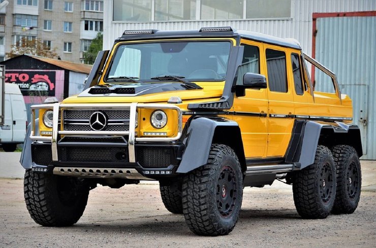 шестиколесный Гелендваген, Mercedes-Benz G-Class 6X6, Mercedes-Benz G-Class, Mercedes G63 AMG 6X6