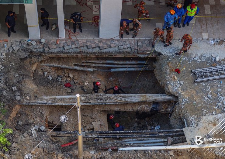 карстовая воронка, куала лумпур, малайзия