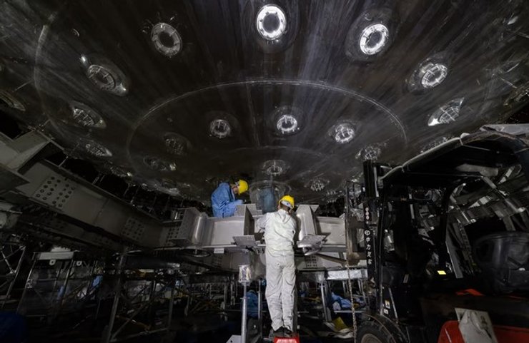 детектор нейтрино Китай