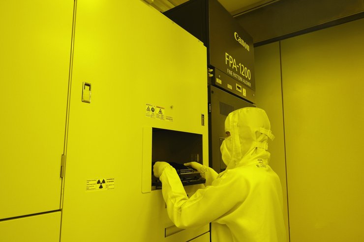 Canon, литография, создание процессоров