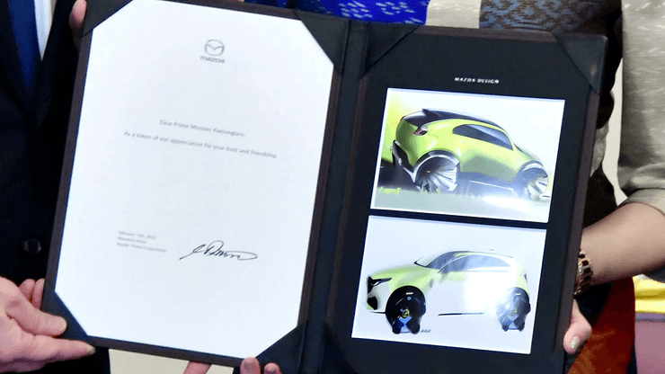 Нову розробку Mazda було представлено ще минулого року у вигляді ескізів